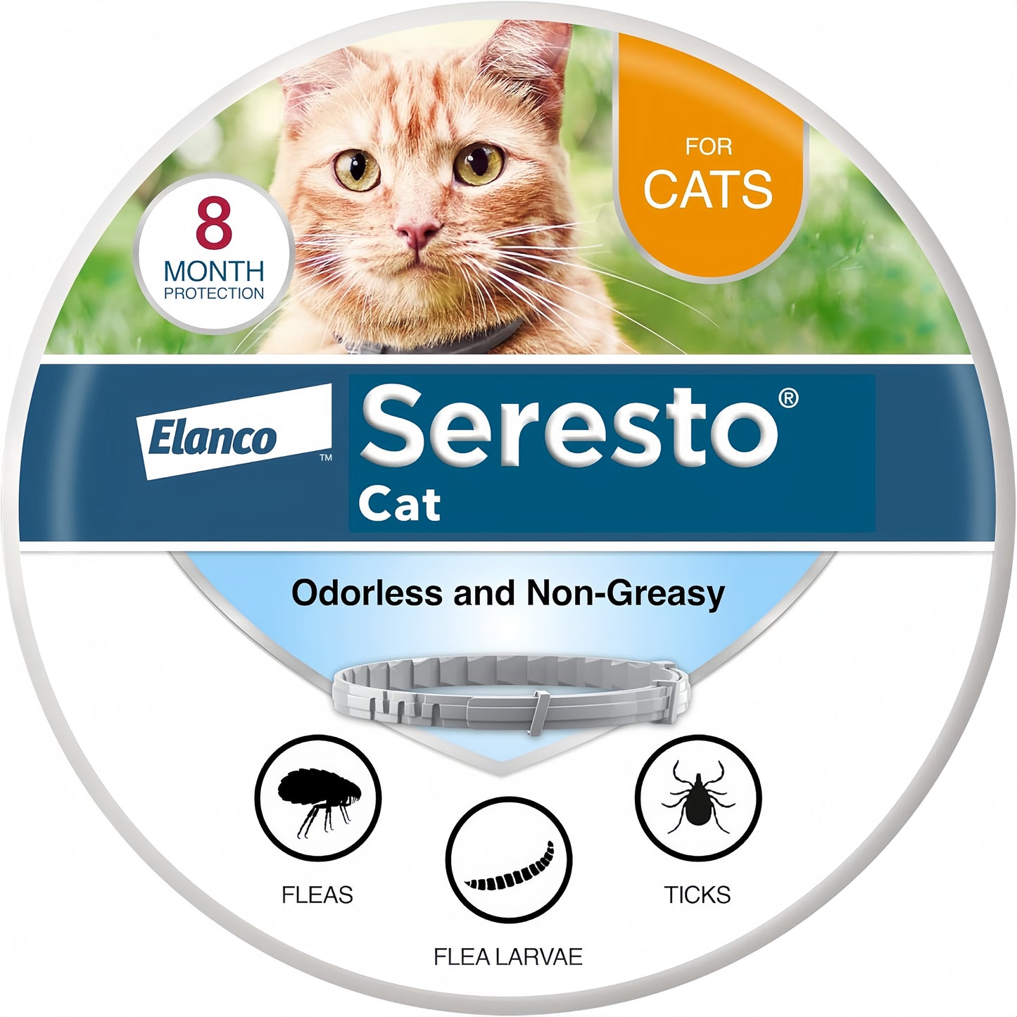 Elanco Seresto  Flea and Tick Collar for Cats